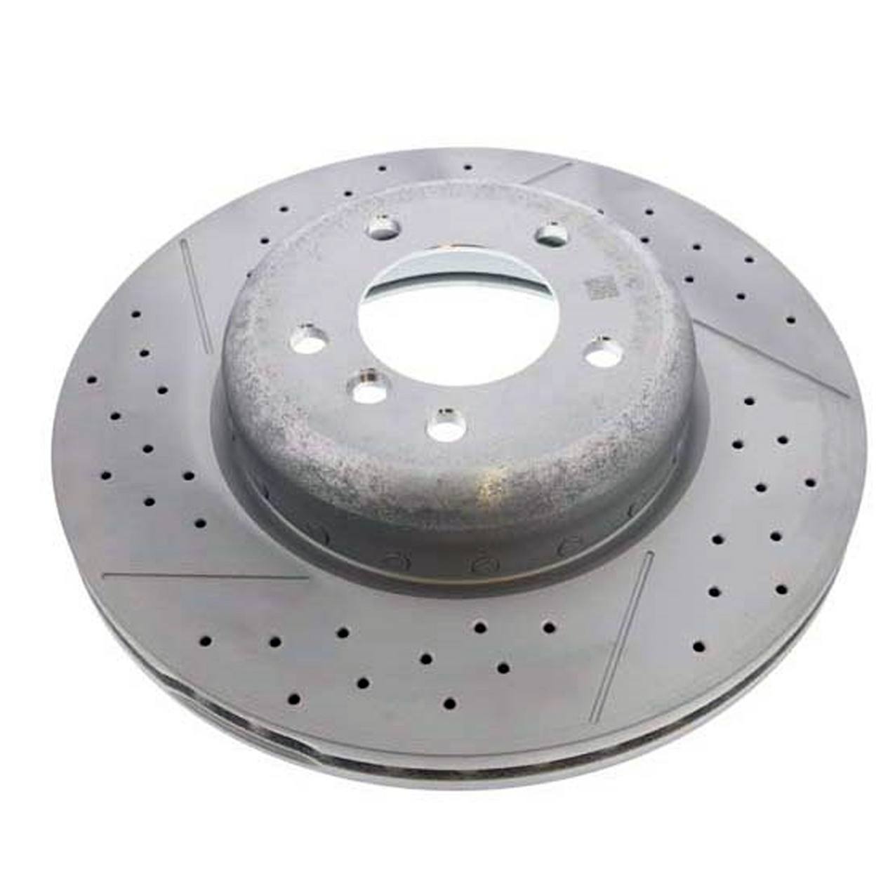 BMW Brake Disc - Rotor Front (338mm) (Cross-drilled)